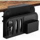 Tablet iPad books Holder Laptop Stand with Vertical Wire Storage and Document Shelf