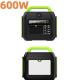 600W Rechargeable Portable Power Station Lifepot4 Outdoor UPS Battery for All Brands