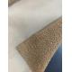 760gsm Knitted Teddy curly plush fabric composite suede with the same color