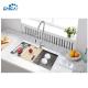 Topmount Kitchen Sink Handmade Kitchen Sink Stainless Steel Kitchen Sink Double