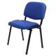 Porosity-Specific Blue Fabric Training Chair for Multifunctional Office Meetings