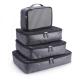 Leather Mesh Luggage Organizer Portable Creative With Shoes Compartment
