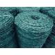Iron PVC Coated Twisted Barbed Wire RAL 6005