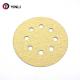 5 Inch Brushed Aluminum Sanding Disc Auto Body Sanding Discs Hook And Loop