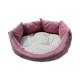 French Bulldog Puppy Calming Pet Bed With Removable Cover Hypoallergenic Fiberfill