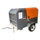 Stationary Portable Diesel Air Compressor Lubricated Mining Mobile Screw Compressor