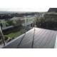 Balcony Stainless Steel Glass Railing Balustrade Design Terrace Glass Railing