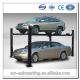Double Car Parking System 4 Post Hydraulic Garage Car Lift