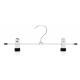 33cm Metal Pant Hangers With Clips