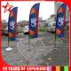 manufacture 2.8-5.6m Colorful beach flag stand,advertising beach flag banners