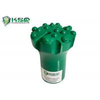 T45 102mm High Wear Resistance Spherical Ballistic Threaded Drill Button Bit
