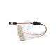 MPO-12 To SC LC Break Out Pigtail Patch Cord Fiber Optic FanOut Cable