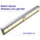 Portable Motion Sensor Wireless Led Light Bar USB Rechargeable with magnetic strip Cabinet Light
