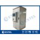 Assembled Type Galvanized Double Steel Outdoor Telecom Cabinet With Anti-theft Three-point Cabinet Lock