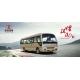 Customized Coaster Minibus 31 Pcs Seats Passenger Commercial Vehicle With Mannual Gearbox