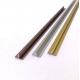 11.7mm T Shape Anodized Aluminum Profiles chrome gold rose gold