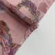Muslim Custom Flower Plain 100%  Polyester Woven Fabric Pure Colour Chiffon Jacquard Fabric