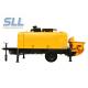 Energy Saving Stationary Concrete Pump Trailer For Construction 1 Year Warranty