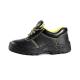 Steel Toe Men Women Safety Shoes Comfortable EVA Insole Embossed Cow Leather Upper Mesh