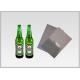 Washable Silver Metallic Paper With Laser Holographic  Wood Pulp Material Beer Bottle Label in 70gsm