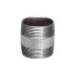 Hot Galvanized Steel TBE Barrel Nipple With DIN BSPT