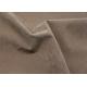 Brown Flocking PU Synthetic Leather 0.7 Mm Thickness Hydrolysis Resistance