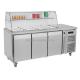 Refrigerated Sandwich Display Cooler Used Subway Prep Table Salad Sandwich Refrigerator