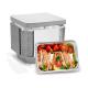 Disposable Special Feature Aluminum Foil Containers for Christmas Catering Meal Prep
