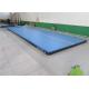 Flat Surface Inflatable Landing Mat , Bouncy Gymnastic Mats Wear Resistance