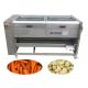 Brush Taro Radish Carrot Sweet Potato Peeling And Washing Peeler Machine