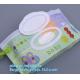 eco biodegradable Reusable CMYK UV Printed Zip Top Travel Plastic EVA Baby Tissue Wet Wipes Bag, EVA Wet Tissue Bags