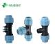 Thread Connection PP Compression Pipe Fitting Male/Female Equal Reducing Tee with Design
