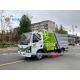 Dongfeng Stainless Steel Four Brushes Street Sweeper Truck 6cbm For Cleaning Dirt