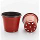 Round Plastic Plant Pots Seed Starter Flower Garden Nursery Containers in different 12 sizes