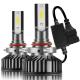 8000LM 60W Led Car Headlight Bulbs 6500K With 50000 Hours Lifespan CE Approval