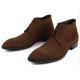 ODM Mens Chelsea Suede Boots , Black / Brown Mens Lace Up Casual Shoes