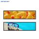 Commercial Bar LCD Display Ultra Wide 35.5 Inch For Subway Bus Station