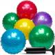 Bounce Ball Sensory Balls Knobby Party Balls Massage Balls with Air Pump