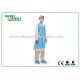 Anti Oil Smooth Surface Disposable PE Apron Without Sleeves