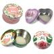 0.28mm Thickness CMYK Round Tin Box Weed Metal Packaging