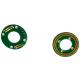 Thickness 3mm Flat Pancake Slip Ring Precious Metal Display Case Application