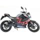 72v 1000w Electric Bike Moped Red Amd Black Color With Front Rear Disc