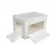 Durable and Versatile 70L Plastic Crates in White Color for Various Applications