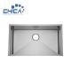 Can be customized Rectangular Handmade Single Bowl Stainless Steel kitchen Sinks Washing Basin