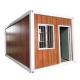 Modern Design Standard Detachable Tiny Container Houses With Steel Structure Prefab