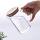 Microwave Oven Borosilicate Glass Tea Cups 350ml 500ml 1000ml With Bamboo Lid