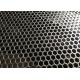 Decorative Mesh Perforated Metal Strip Panel Small Hole Hexagonal