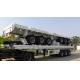 Tri - Axles 40 ton Dropside Flatbed Semi Trailer - TITAN VEHICLE