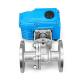 AC220V 24VDC 12VDC 4 - 20mA Electric Actuator Water Flow Control Ball Valve