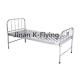 304 SS Nursing Home Bed , thick guardrail Hospital Manual Bed